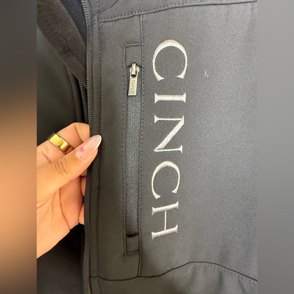 Cinch Men's Black Bonded Concealed Carry Performance Jacket - Picture 9 of 15